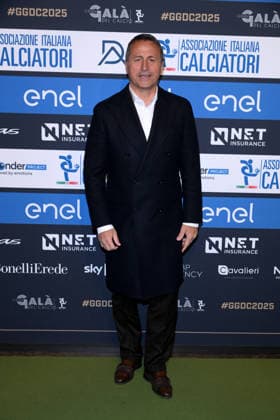 Milan, AIC Football Grand Gala 2025 - Riccardo Ferri  Copyright: xAlbertoxTerenghix xipa-agency.netx xMangiarotti Terenghix IPA_Agency_IPA68613079