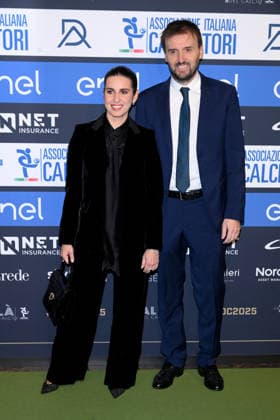 Milan, AIC Football Grand Gala 2025 - Valentina Marchei, Andrea Scrocco  Copyright: xAlbertoxTerenghix xipa-agency.netx xMangiarotti Terenghix IPA_Agency_IPA68613090