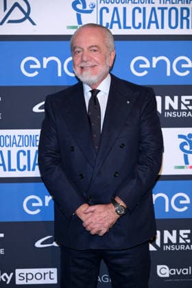 Milan, AIC 2025 Football Gala - Aurelio De Laurentiis  Copyright: xAlbertoxTerenghix xipa-agency.netx xMangiarotti Terenghix IPA_Agency_IPA68613106