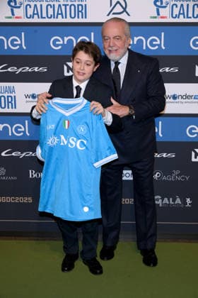 Milan, AIC 2025 Football Gala - Aurelio De Laurentiis  Copyright: xAlbertoxTerenghix xipa-agency.netx xMangiarotti Terenghix IPA_Agency_IPA68613110