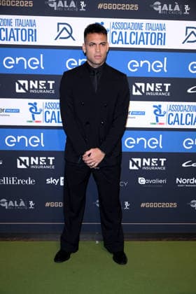 Milan, AIC 2025 Football Gala - Lautaro Martinez  Copyright: xAlbertoxTerenghix xipa-agency.netx xMangiarotti Terenghix IPA_Agency_IPA68613114
