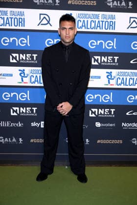 Milan, AIC 2025 Football Gala - Lautaro Martinez  Copyright: xAlbertoxTerenghix xipa-agency.netx xMangiarotti Terenghix IPA_Agency_IPA68613116