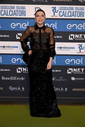 Milan, AIC Football Gala 2025 - Federica Masolin  Copyright: xAlbertoxTerenghix xipa-agency.netx xMangiarotti Terenghix IPA_Agency_IPA68613209