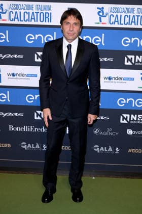 Milan, AIC Football Grand Gala 2025 - Antonio Conte  Copyright: xAlbertoxTerenghix xipa-agency.netx xMangiarotti Terenghix IPA_Agency_IPA68613257