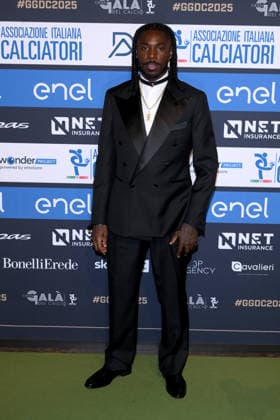 Milan, AIC Football Grand Gala 2025 - Moise Kean  Copyright: xAlbertoxTerenghix xipa-agency.netx xMangiarotti Terenghix IPA_Agency_IPA68613269