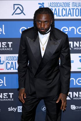 Milan, AIC Football Grand Gala 2025 - Moise Kean  Copyright: xAlbertoxTerenghix xipa-agency.netx xMangiarotti Terenghix IPA_Agency_IPA68613271