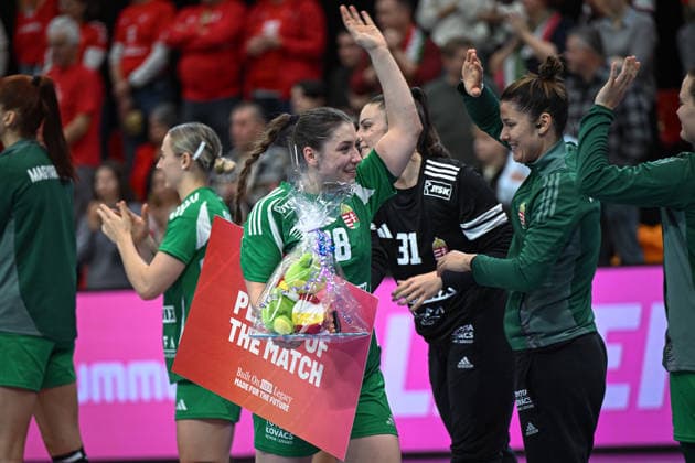 Netherlands, Handball, Womens World Championship 2025, Hungary vs Switzerland, 01 12 2025, Maaspoort Sports Events, s Hertogenbosch, Netherlands, Petra Vamos Hungary, 38 player of the match Copyright: xMarkusxVerwimpx