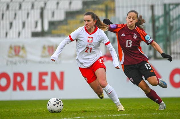 Football, Women, Test match, Poland - Latvia