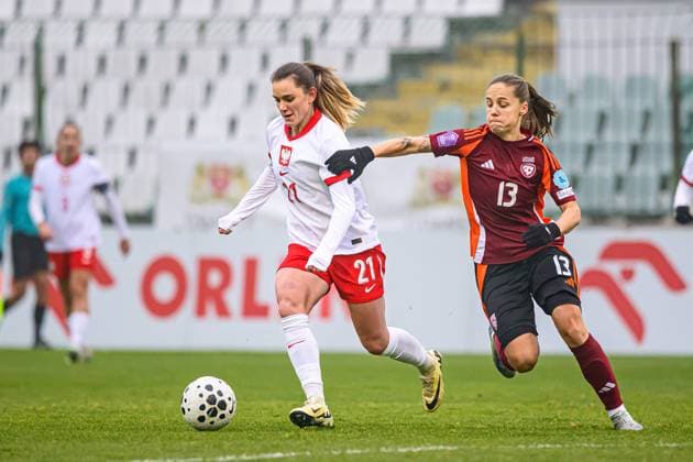 02.12.2025 GDANSK , PILKA NOZNA KOBIET ( WOMEN S FOOTBALL) MECZ TOWARZYSKI POLSKA - LOTWA ( GAME POLAND - LATVIA )¨NZ. PAULINA TOMASIAK FOTO RADOSLAW JOZWIAK CYFRASPORT NEWSPIX.PL --- Newspix.pl  RA1_7519