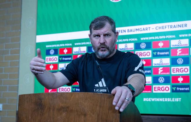 Football, 1st BL, 1. FC Union Berlin, Press conference
