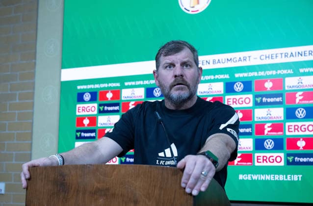Soccer, Men, Season 2025 2026, 1 Bundesliga, 1 FC Union Berlin, Coach Steffen Baumgart 1 FC Union Berlin , 02 12 2025, Copyright: xMatthiasxKochx