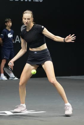 TENNIS - OPEN ANGERS WOMEN - 02 12 2025 Mona Barthel of Germany during Open D™ Angers Women 2025, , 02 December 2025 in Trelaze, France- Photo Laurent Lairys TrelazeFrance  Copyright: xLaurentxLairysx