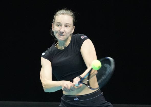TENNIS - OPEN ANGERS WOMEN - 02 12 2025 Mona Barthel of Germany during Open D™ Angers Women 2025, , 02 December 2025 in Trelaze, France- Photo Laurent Lairys TrelazeFrance  Copyright: xLaurentxLairysx