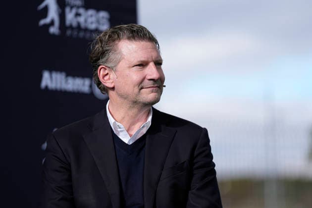 December 2, 2025, Boadilla Del Monte, Madrid, Spain: Veit Stutz, CEO of Allianz Spain, during the presentation of a sponsorship between the Toni Kroos Academy and Allianz at Club las Encinas de Boadilla on December 02, 2025 in Boadilla del Monte, Madrid, Spain. Boadilla Del Monte Spain - ZUMAa181 20251202_zaa_a181_012 Copyright: xOscarxJ.xBarrosox