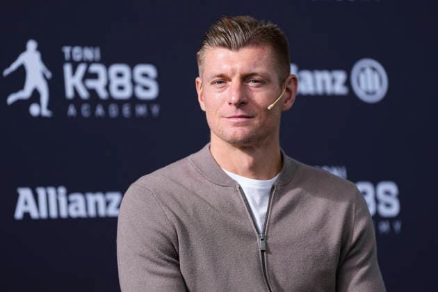 December 2, 2025, Boadilla Del Monte, Madrid, Spain: Toni Kroos during the presentation of a sponsorship between the Toni Kroos Academy and Allianz at Club las Encinas de Boadilla on December 02, 2025 in Boadilla del Monte, Madrid, Spain. Boadilla Del Monte Spain - ZUMAa181 20251202_zaa_a181_013 Copyright: xOscarxJ.xBarrosox