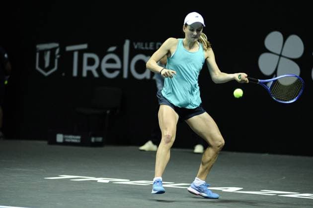 TENNIS - WTA, Tennis Damen - OPEN ANGERS LOIRE TRELAZE 2025 Tina Nadine Smith during the Open Angers Loire TrÃ lazÃ , WTA 125 tennis tournament on 2 December 2025 at Arena Loire TrÃ lazÃ in TrÃ lazÃ , France - Photo Julien Kammerer PsnewZ TrÃ lazÃ France  Copyright: xJulienxKammererx
