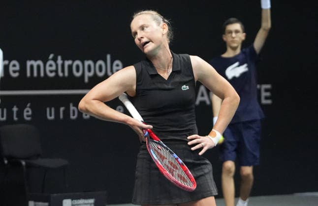 TENNIS - OPEN ANGERS WOMEN - 02 12 2025 Fiona Ferro of France during Open D™ Angers Women 2025, , 02 December 2025 in Trelaze, France- Photo Laurent Lairys TrelazeFrance  Copyright: xLaurentxLairysx