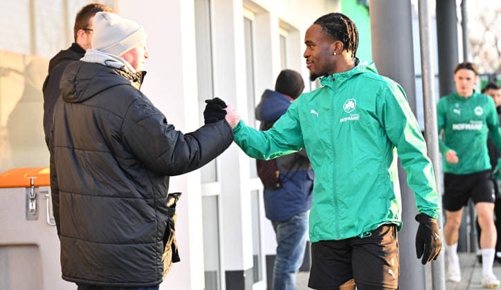 02 12 2025 Soccer 2 Bundesliga Season 2025 2026 SpVgg Greuther Fürth Fuerth Kleeblatt Training xwoxzix Noel Futkeu 9, SpVgg Greuther Fürth