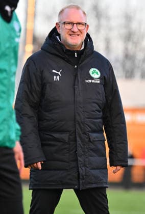 02 12 2025 Soccer 2 Bundesliga Season 2025 2026 SpVgg Greuther Fürth Fuerth Kleeblatt Training xwoxzix Heiko Vogel Coach SpVgg Greuther Fürth