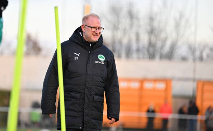02 12 2025 Soccer 2 Bundesliga Season 2025 2026 SpVgg Greuther Fürth Fuerth Kleeblatt Training xwoxzix Heiko Vogel Coach SpVgg Greuther Fürth