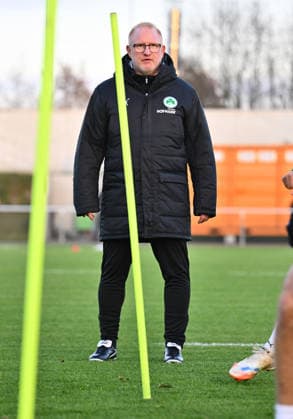 02 12 2025 Soccer 2 Bundesliga Season 2025 2026 SpVgg Greuther Fürth Fuerth Kleeblatt Training xwoxzix Heiko Vogel Coach SpVgg Greuther Fürth