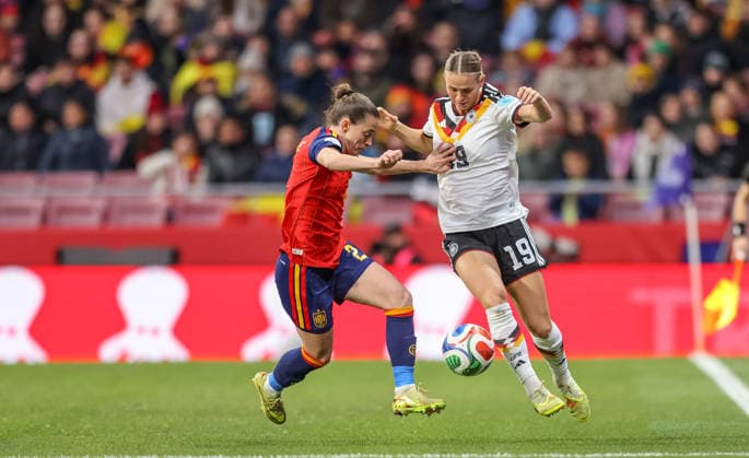 Football, Women, Nations League, Final, Spain - Germany