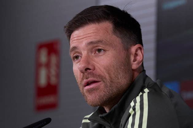 December 2, 2025, Madrid, Spain: Xabi Alonso, the head coach of Real Madrid CF, attends a press conference, PK, Pressekonferenz on the eve of the La Liga EA Sports 2025 2026 week 19 football match between Athletic Club and Real Madrid CF at Ciudad Real Madrid. Madrid Spain - ZUMAs197 20251202_aaa_s197_010 Copyright: xFedericoxTitonex