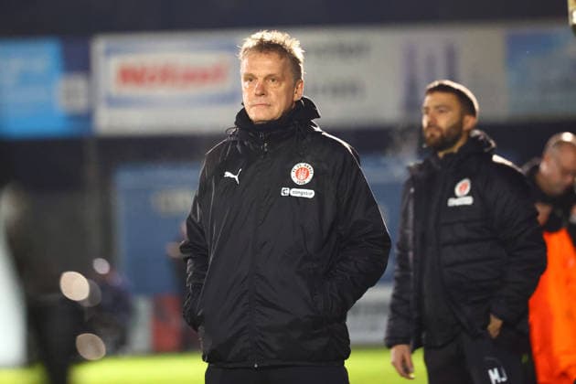 Soccer I Men I Season 2025 2026 I Regionalliga Nord I 13 Matchday I FC St Pauli II VFB Oldenburg I 02 12 2025 Karsten Neitzel FC St Pauli II Norderstedt Edmund Plambeck Stadion Schleswig Holstein Germany Copyright: xLobeca RalfxHomburgx