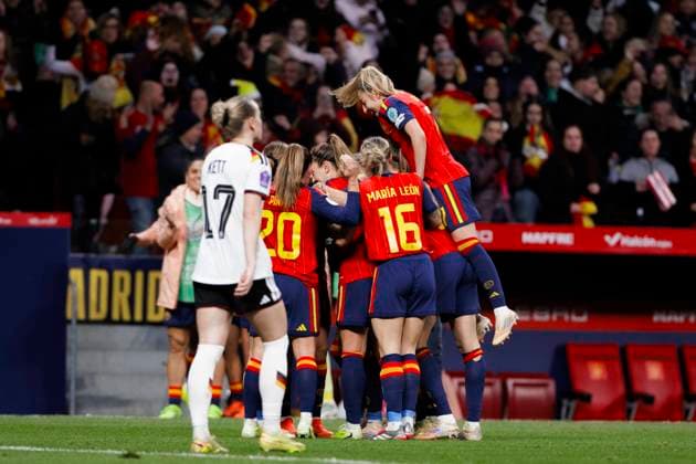 UEFA Women Nations League Final soccer match Spain vs Germany at Riyadh Air Metropolitano stadium in Madrid, Spain. 02 December 2025 900 Cordon Press  900 CordonxPress LOF - UEFA Women Nations League Final Spain vs Germany