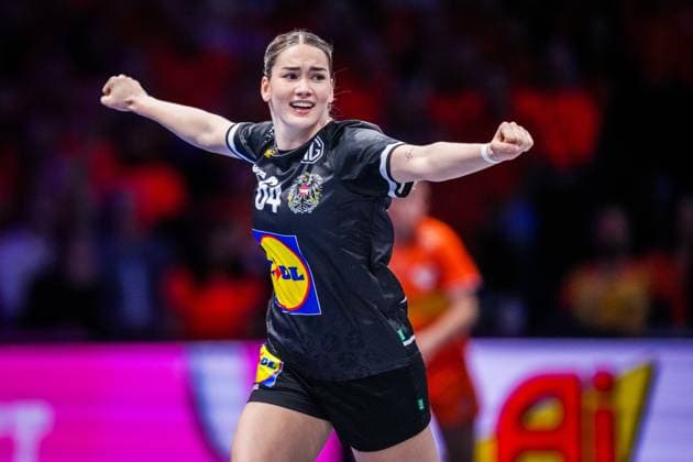ROTTERDAM , 02-12-2025 , Rotterdam Ahoy , Womens World Championship, WM, Weltmeisterschaft Handball 2025 , match between Netherlands and Austria , picture shows Austria player Ana Pandza Netherlands - Austria (women)  x32315120x Copyright: