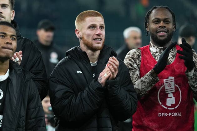 Germany DFB Pokal 2025 26, Round of 16 Borussia Mönchengladbach vs FC St Pauli 02 12 2025 Borussia Park Mönchengladbach, North Rhine Westphalia Louis Oppie FC St Pauli, 23 Copyright: xx