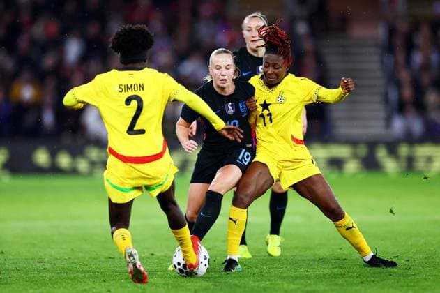 Football, Women, International match, England - Ghana
