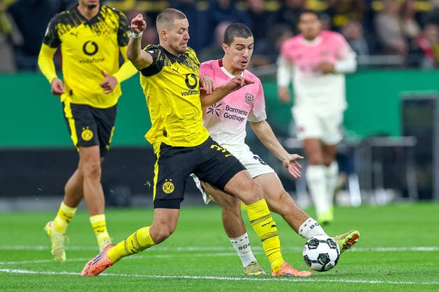 Football, DFB Cup, Borussia Dortmund - Bayer 04 Leverkusen