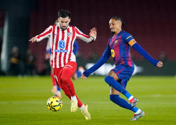 ESP: FC Barcelona, Barca - Atletico de Madrid. La Liga EA Sports. Date 19 Raphael Dias Belloli Raphinha of FC Barcelona during the La Liga EA Sports match between FC Barcelona and Atletico de Madrid played at Spotify Camp Nou Stadium on December 2 2025 in Barcelona, Spain. kpng Copyright: xSergioxRuizx xImagox PS_2511202_BAR_ATL_001