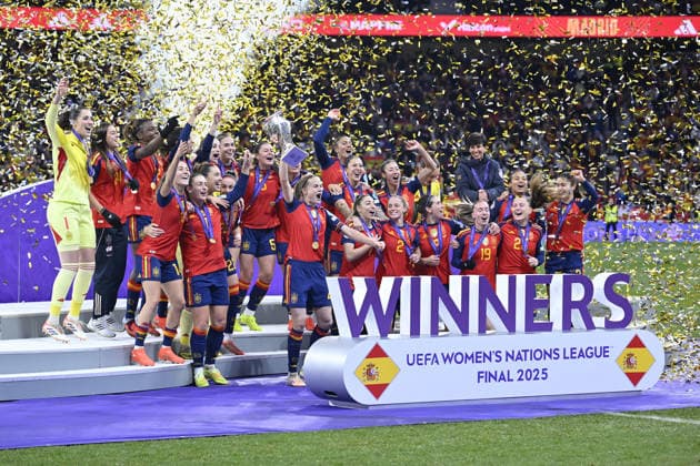 Football, Women, Spain wins Nations League final
