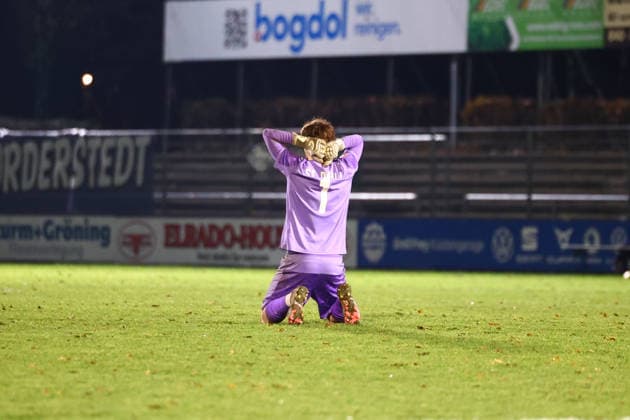 Soccer I Men I Season 2025 2026 I Regionalliga Nord I 13 Matchday I FC St Pauli II VFB Oldenburg I 02 12 2025 Melvin Witte 1, FC St Pauli II Norderstedt Edmund Plambeck Stadion Schleswig Holstein Germany Copyright: xLobeca RalfxHomburgx