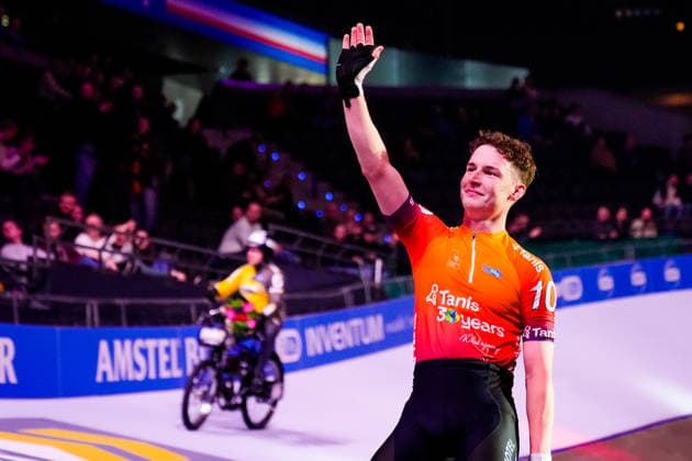 First day of the Wieler zesdaagse Rotterdam - Philip Heijnen during the WielerZesdaagse Rotterdam at Ahoy Rotterdam on 2 December 2025 in Rotterdam, Netherlands. (Parallax Pictures Nick Koole) Copyright: xNickxKoolex