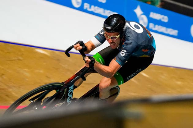 First day of the Wieler zesdaagse Rotterdam - Jan-Willem van Schip during the WielerZesdaagse Rotterdam at Ahoy Rotterdam on 2 December 2025 in Rotterdam, Netherlands. (Parallax Pictures Nick Koole) Copyright: xNickxKoolex