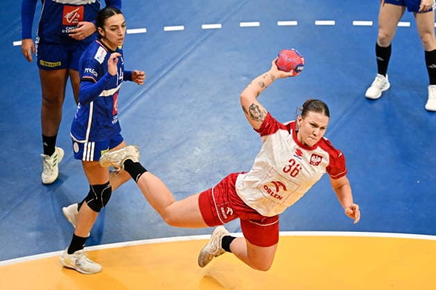 2025.12.02 s-Hertogenbosch pilka reczna kobiet Mistrzostwa Swiata Francja - Polska N z Natalia Pankowska Foto Lukasz Laskowski PressFocus 2025.12.02 s-Hertogenbosch IHF WomenÕs Handball World Championship, WM, Weltmeisterschaft France v Poland Natalia Pankowska Credit: Lukasz Laskowski PressFocus NEWSPIX.PL --- newspix.pl POLAND OUT! 