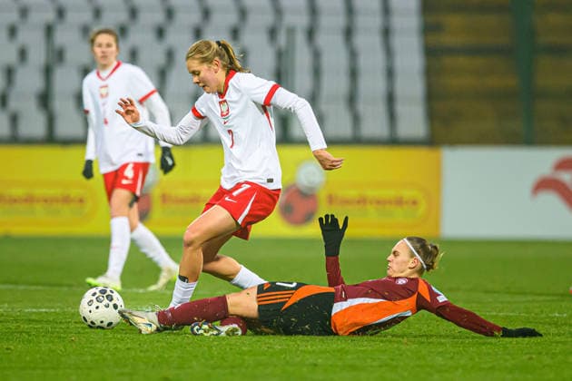 02.12.2025 GDANSK , PILKA NOZNA KOBIET ( WOMEN S FOOTBALL) MECZ TOWARZYSKI POLSKA - LOTWA ( GAME POLAND - LATVIA )¨NZ. OLIWIA DOMIN FOTO RADOSLAW JOZWIAK CYFRASPORT NEWSPIX.PL --- Newspix.pl POLAND OUT!  RA1_8548