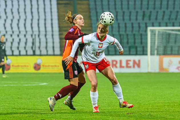 02.12.2025 GDANSK , PILKA NOZNA KOBIET ( WOMEN S FOOTBALL) MECZ TOWARZYSKI POLSKA - LOTWA ( GAME POLAND - LATVIA )¨NZ. NADIA KREZYMAN FOTO RADOSLAW JOZWIAK CYFRASPORT NEWSPIX.PL --- Newspix.pl POLAND OUT!  RA2_8992
