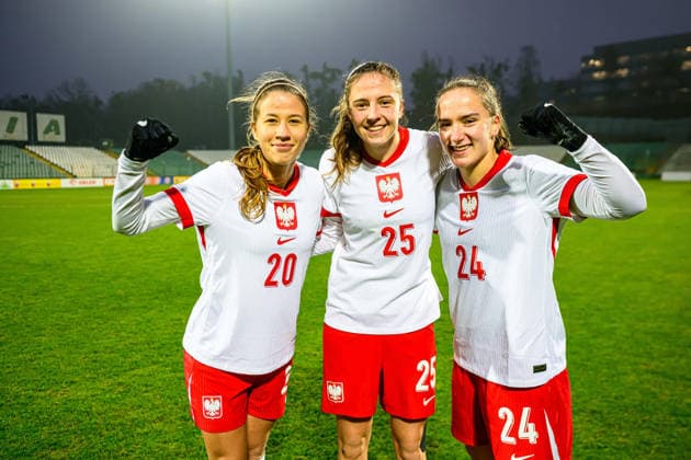 02.12.2025 GDANSK , PILKA NOZNA KOBIET ( WOMEN S FOOTBALL) MECZ TOWARZYSKI POLSKA - LOTWA ( GAME POLAND - LATVIA )¨NZ. NATALIA WROBEL PATRYCJA SARAPATA MAGDALENA SOBAL FOTO RADOSLAW JOZWIAK CYFRASPORT NEWSPIX.PL --- Newspix.pl POLAND OUT!  RA2_9437