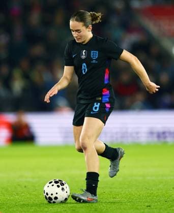 Lucia Kendall of England. England Women v Ghana Women, International Friendly, Länderspiel, Nationalmannschaft Football, St Mary s Stadium, Southampton, UK - 02 Dec 2025Southampton St Mary s Stadium United Kingdom EDITORIAL USE ONLY No use with unauthorised audio, video, data, fixture lists, club league logos or live services. Online in-match use limited to 120 images, no video emulation. No use in betting, games or single club league player publications.  Copyright: xJamesxMarsh Shutterstockx 16005561az