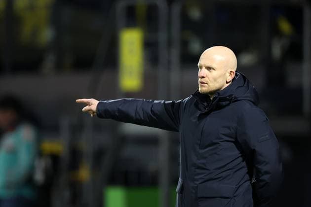 WAALWIJK - Netherlands coach Arjan Veurink during the friendly international match, Länderspiel, Nationalmannschaft between the Netherlands (w) and South Korea (w) at the Mandemakers Stadium on December 2, 2025, in Waalwijk, Netherlands. ANP BART STOUTJESDIJK International Friendly, Länderspiel, Nationalmannschaft 2025-2026 xVIxANPxSportx xxANPxIVx 543721203 originalFilename: 543721203.jpg
