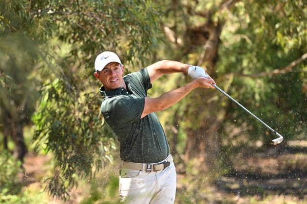 AUSTRALIAN OPEN GOLF PRO AM, Northern Ireland s Rory McIlroy plays a shot during the Pro-Am round ahead of the Australian Open at the Royal Melbourne Golf Club in Melbourne, Wednesday, December 3, 2025. ( NO ARCHIVING MELBOURNE VICTORIA AUSTRALIA Royal Melbourne Golf Club  Copyright: xJAMESxROSSx 20251203194394782512