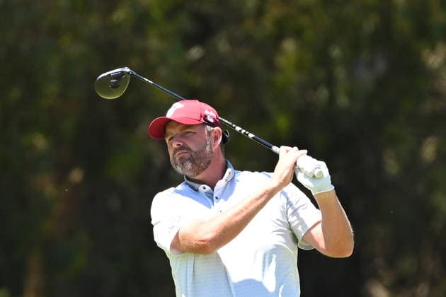 AUSTRALIAN OPEN GOLF PRO AM, Marc Leishman of Australia plays a shot during the Pro-Am round ahead of the Australian Open at the Royal Melbourne Golf Club in Melbourne, Wednesday, December 3, 2025. ( NO ARCHIVING MELBOURNE VICTORIA AUSTRALIA Royal Melbourne Golf Club  Copyright: xJAMESxROSSx 20251203183519653318
