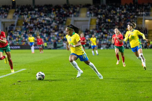 Portugal x Brasil Futebol Feminino AVEIRO, AV - 02.12.2025: PORTUGAL X BRASIL FUTEBOL FEMININO - 85336) Portugal vs Brazil Women& 39;s Football (Photo: Luan Chepernate Fotoarena) x2851957x  LuanxChepernate