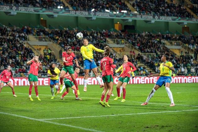 Portugal x Brasil Futebol Feminino AVEIRO, AV - 02.12.2025: PORTUGAL X BRASIL FUTEBOL FEMININO - 85336) Portugal vs Brazil Women& 39;s Football (Photo: Luan Chepernate Fotoarena) x2851960x  LuanxChepernate
