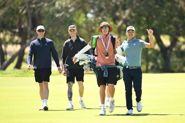 Golf, Australian Open in Melbourne, ProAm