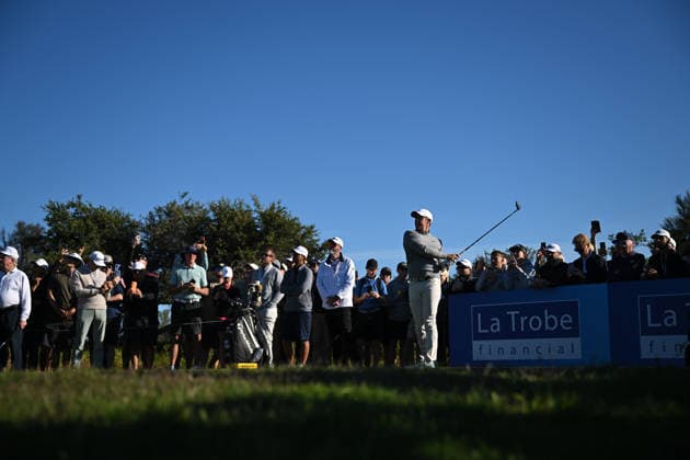 AUSTRALIAN OPEN GOLF PRO AM, Northern Ireland s Rory McIlroy plays a shot during the Pro-Am round ahead of the Australian Open at the Royal Melbourne Golf Club in Melbourne, Wednesday, December 3, 2025. ( NO ARCHIVING MELBOURNE VICTORIA AUSTRALIA Royal Melbourne Golf Club  Copyright: xJAMESxROSSx 20251203155433857530